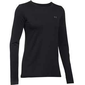 UnderArmour Black HeatTech Long sleeve Sports top